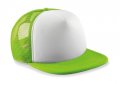 Snapback Trucker Vintage B645 Lime Green-White